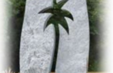 Die Palme-Skulptur
