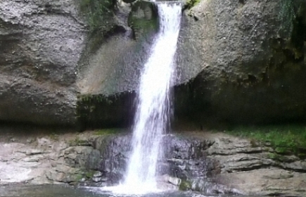 Wasserfall im Chämtner-Tobel