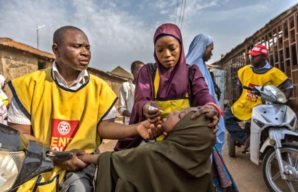  Polio-Impfaktion in Nigeria ermöglicht durch Rotary International